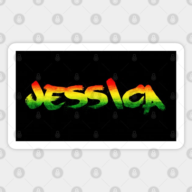 Reggae Jessica Magnet by EriEri